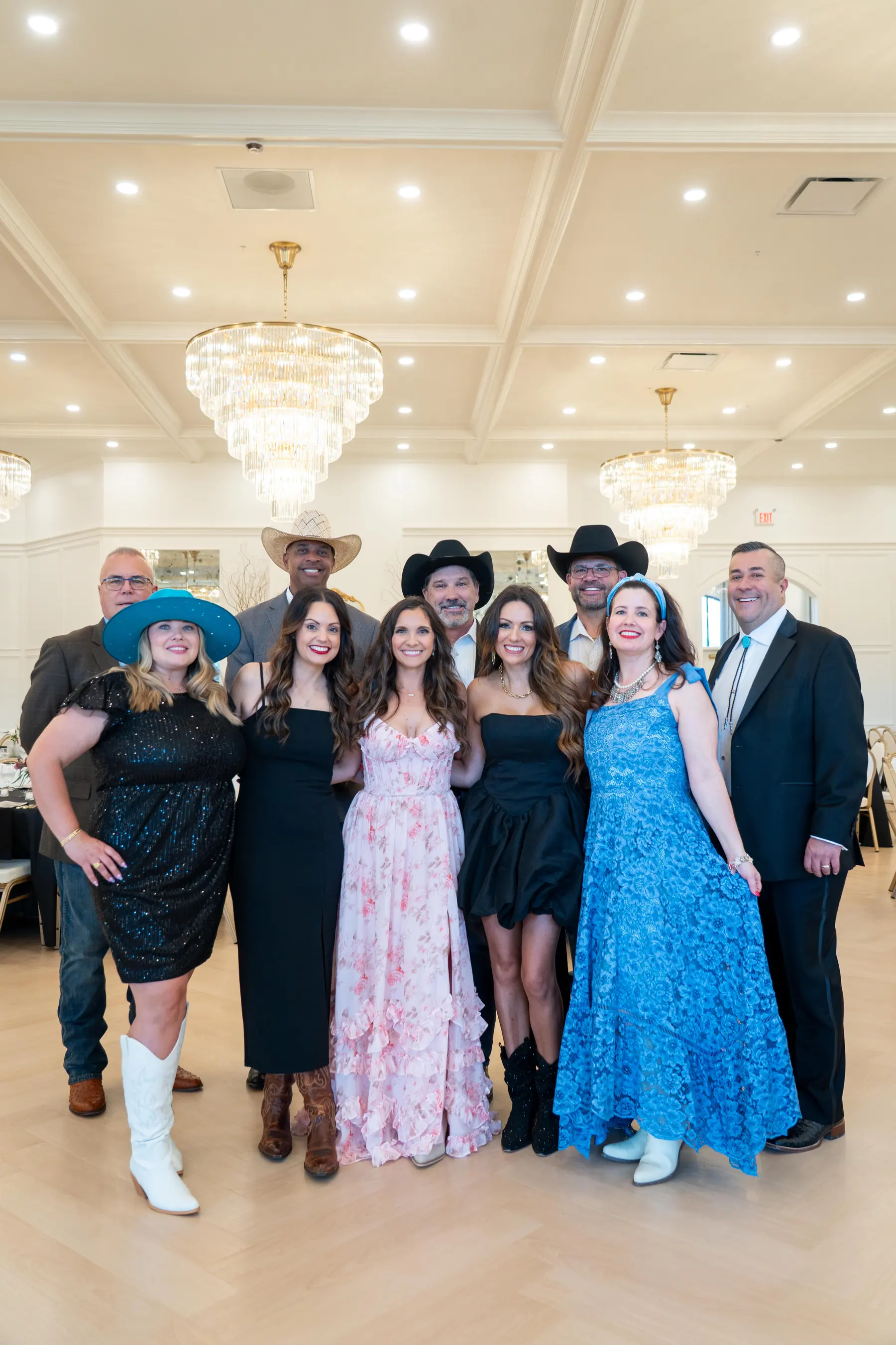 Outgoing 2025-2026 AEF Board of Directors at the gala in Argyle Texas